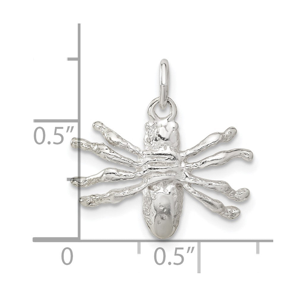 Sterlingsilber Spider Charm