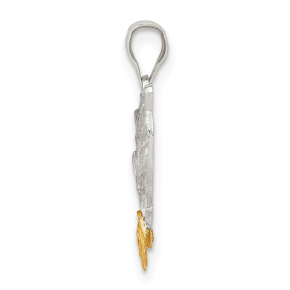 Sterlingsilber Special Freund Herz Charm