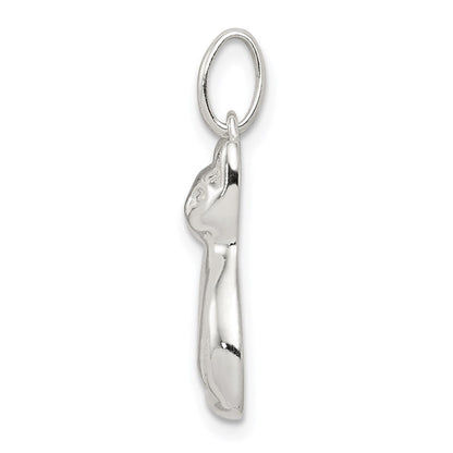 Sterlingsilber Katze Charm