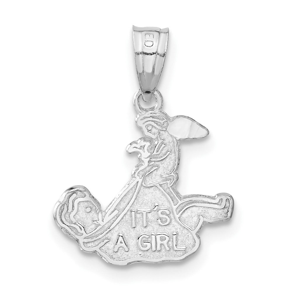 Sterlingsilber It A Mädchen Charm