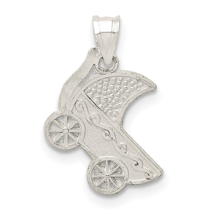 Sterlingsilber Baby Buggy Charm