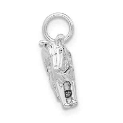 Sterlingsilber 3-d Poliert Collie Hund Charm