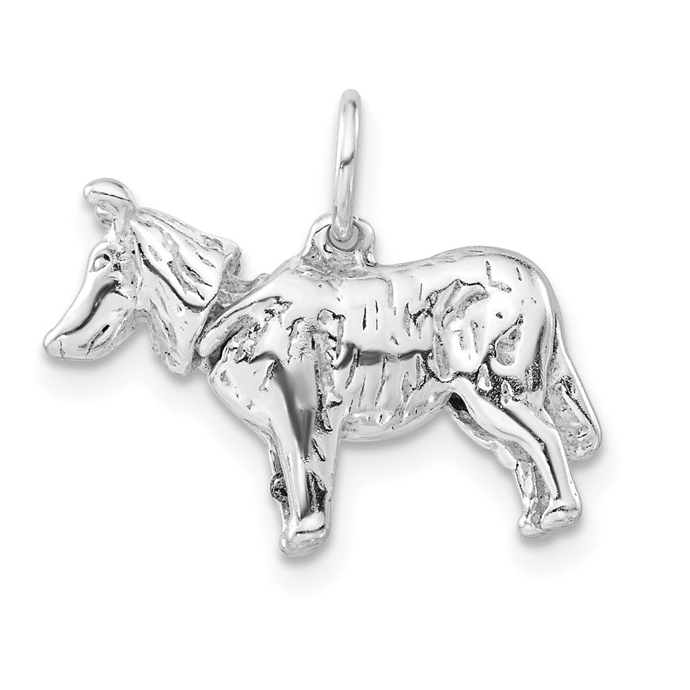 Sterlingsilber 3-d Poliert Collie Hund Charm