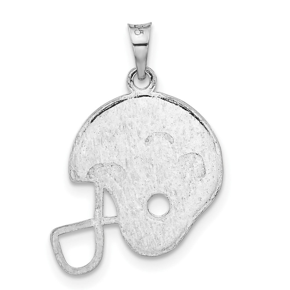 Sterlingsilber Poliert Diamantiert The Beste Stern Helm Charm