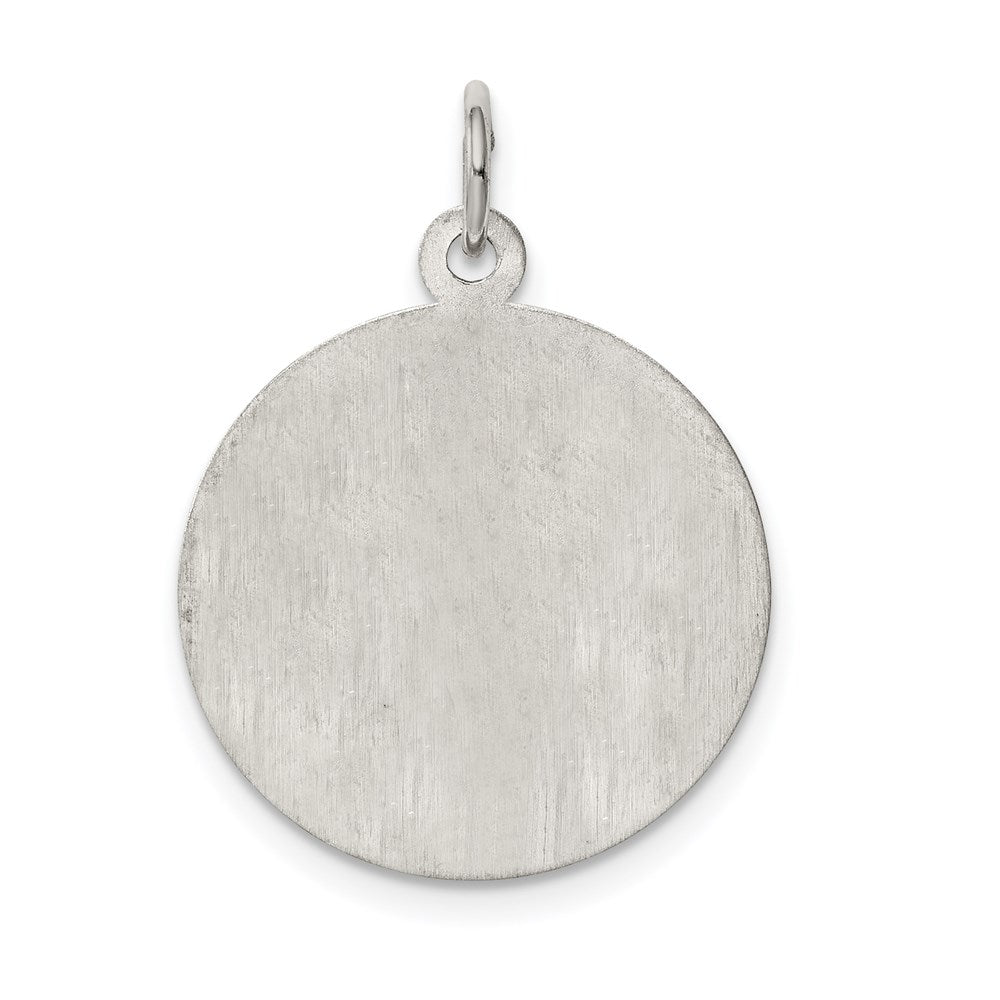 Sterlingsilber Rhodiniert Caduceus Plättchen