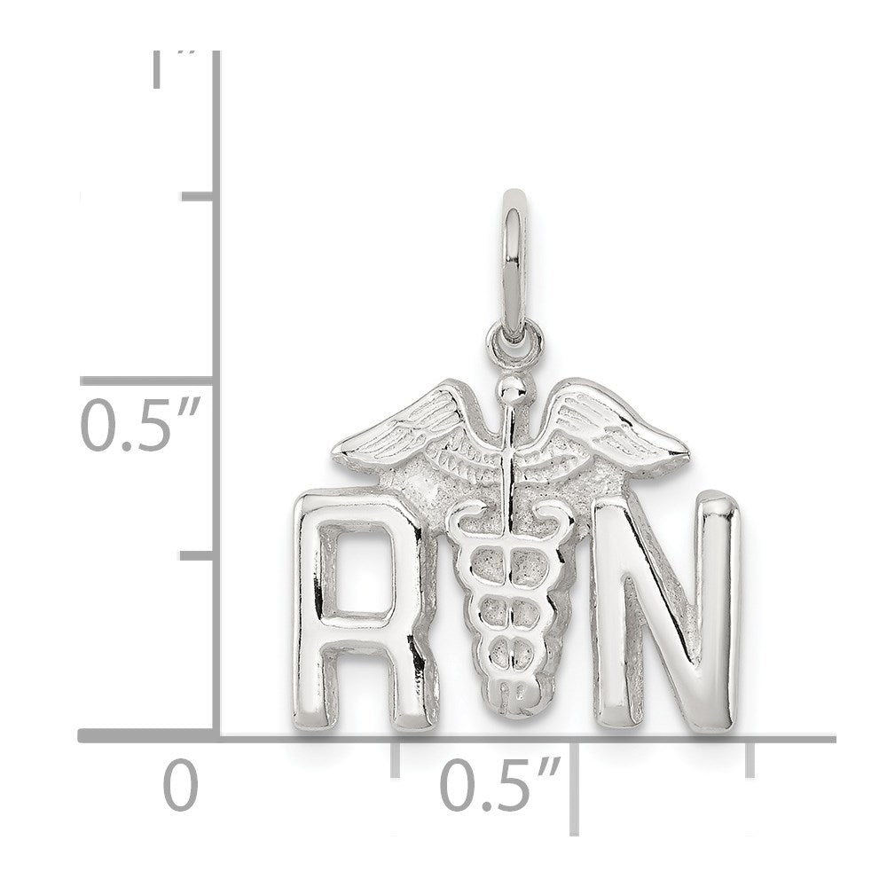 Sterlingsilber Krankenschwester Symbol Charm