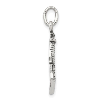 Sterlingsilber Antikisiert Leuchtturm Charm