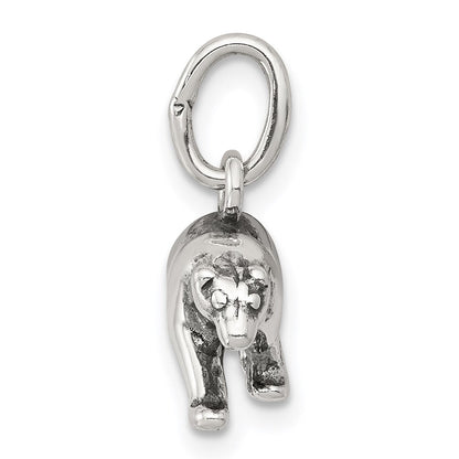 Sterlingsilber Bär Charm