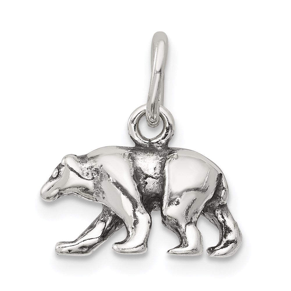 Sterlingsilber Bär Charm