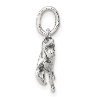 Sterlingsilber Antikisiert Einhorn Charm