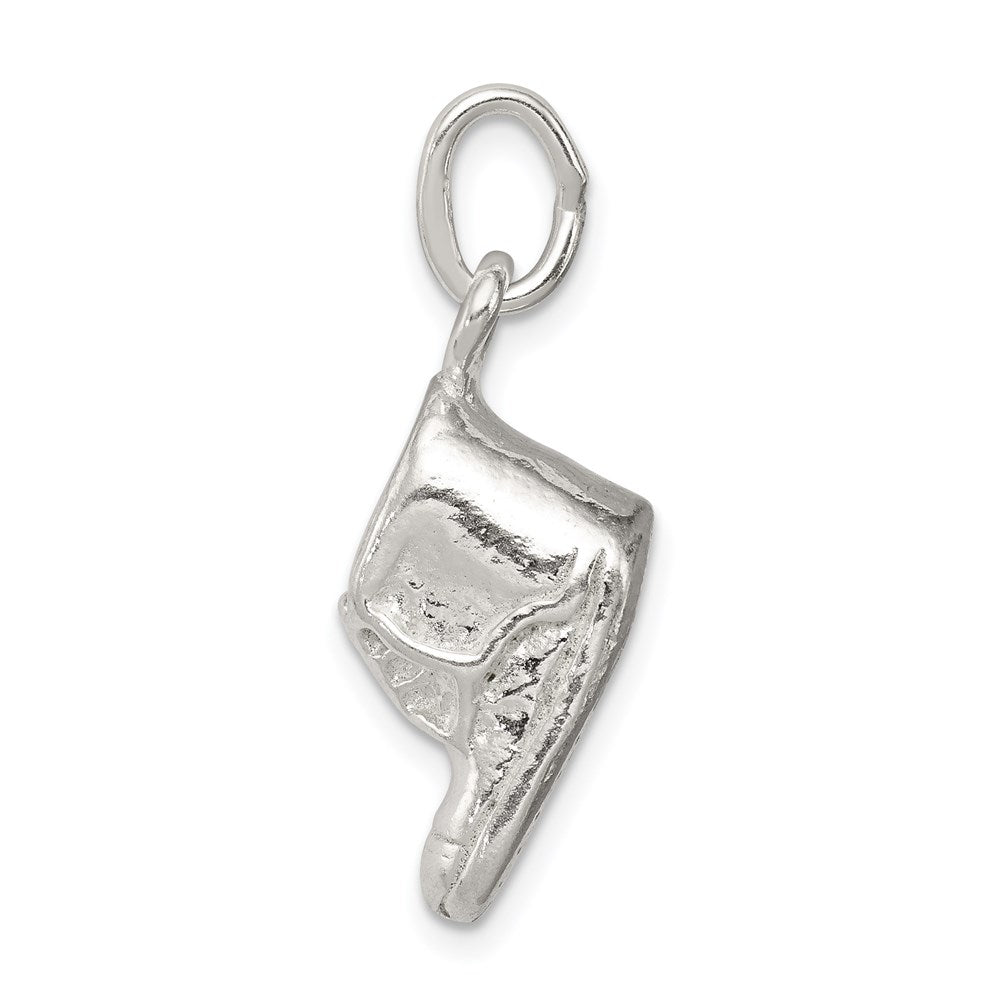Sterlingsilber Baby Schuh Charm
