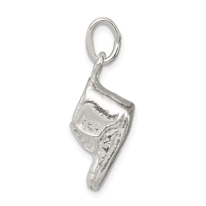 Sterlingsilber Baby Schuh Charm