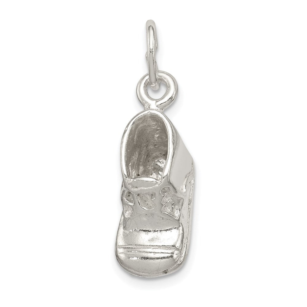 Sterlingsilber Baby Schuh Charm
