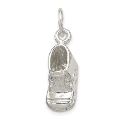 Sterlingsilber Baby Schuh Charm