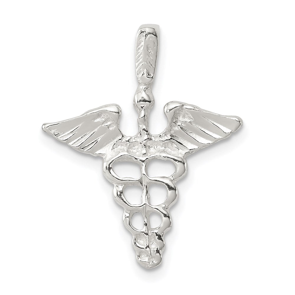Sterlingsilber Caduceus Charm