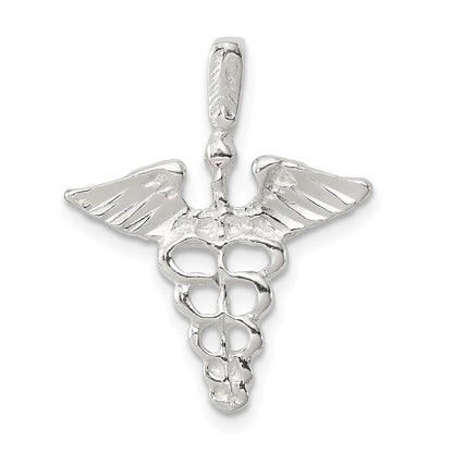 Sterlingsilber Caduceus Charm
