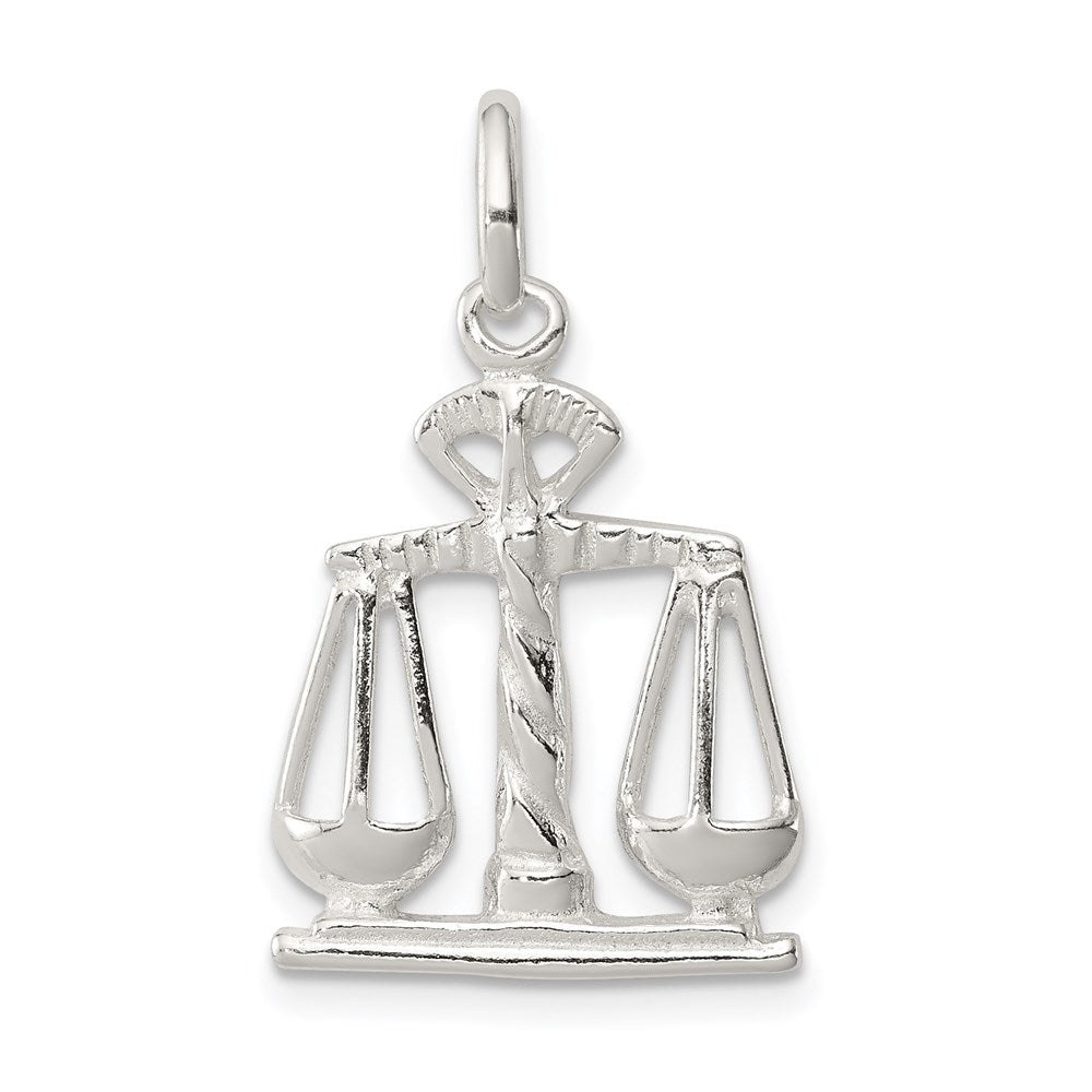 Sterlingsilber Scales Of Justice Charm
