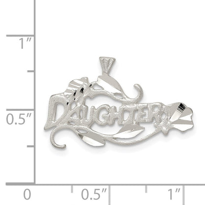 Sterlingsilber Tochter Charm