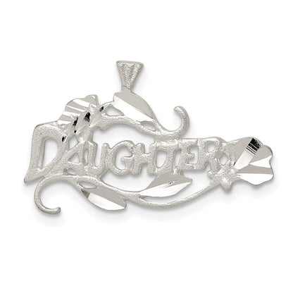 Sterlingsilber Tochter Charm