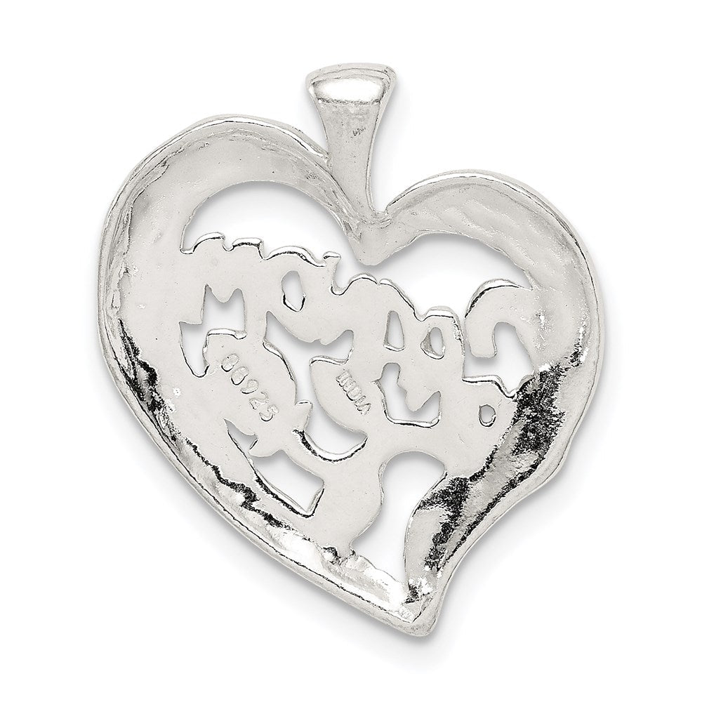 Sterlingsilber Oma Charm