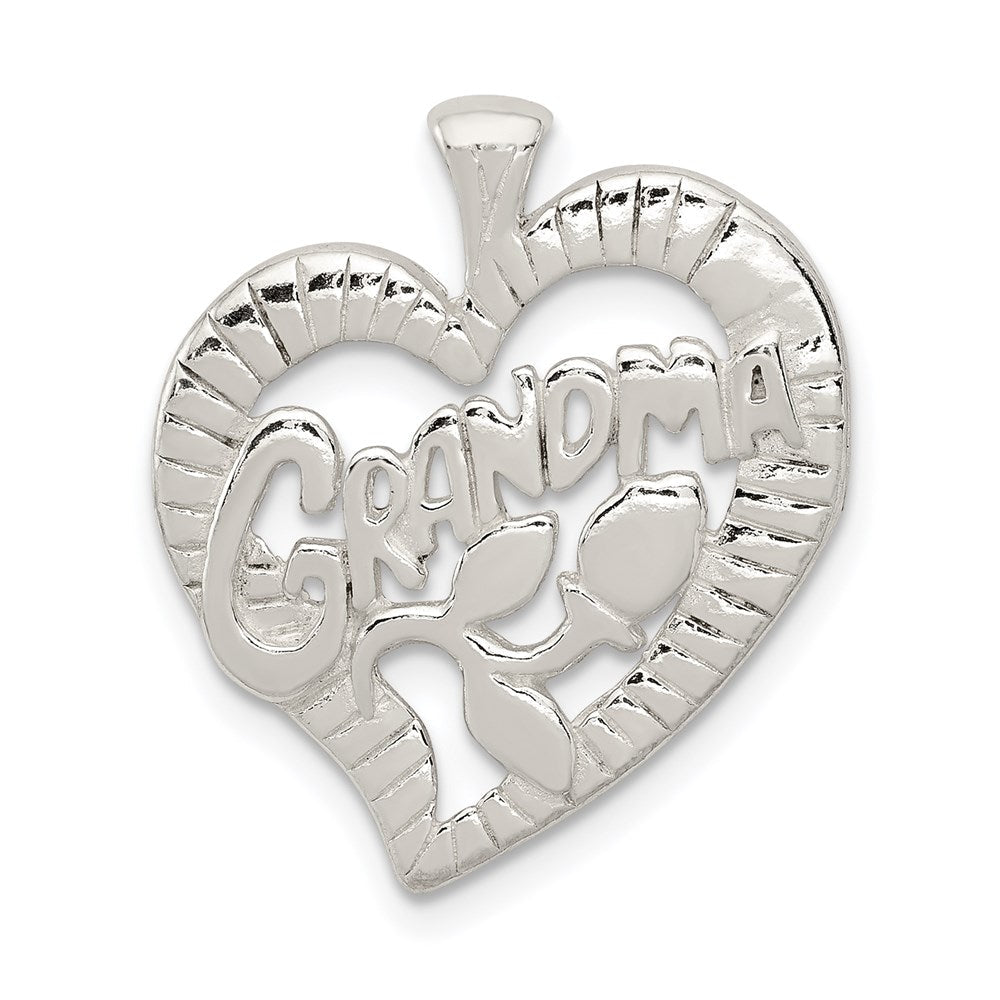 Sterlingsilber Oma Charm