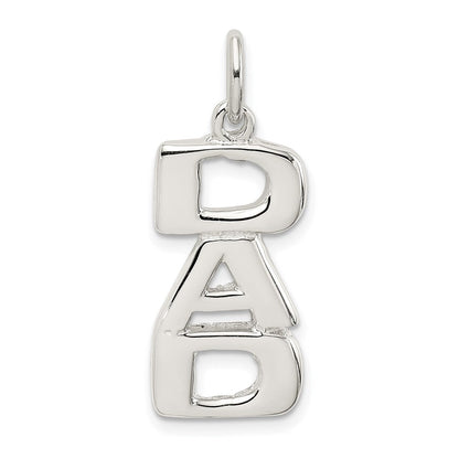 Sterlingsilber Dad Charm
