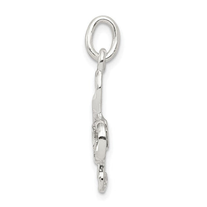 Sterlingsilber Noten Schlüssel Charm