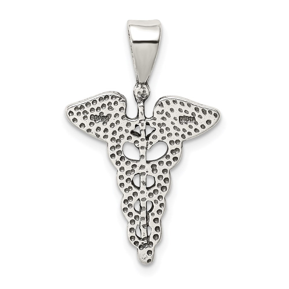 Sterlingsilber Caduceus Charm