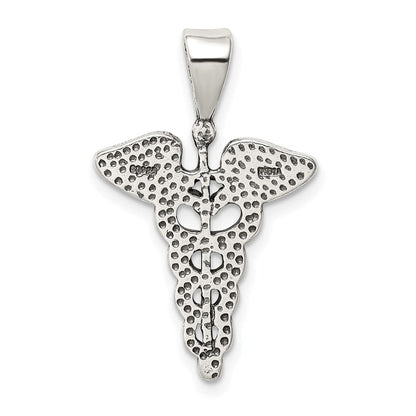 Sterlingsilber Caduceus Charm