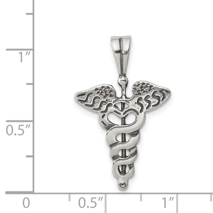 Sterlingsilber Caduceus Charm