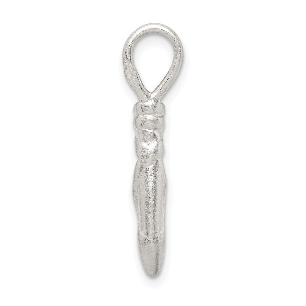 Sterlingsilber Ballett Slipper Charm