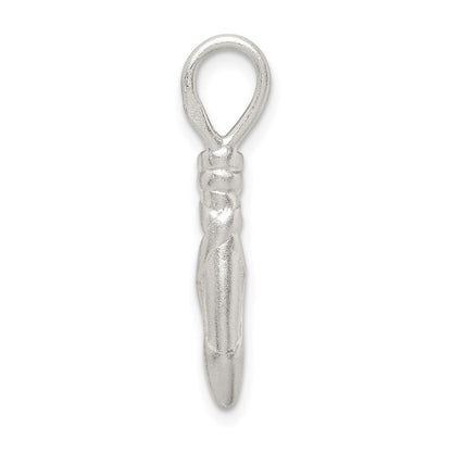Sterlingsilber Ballett Slipper Charm