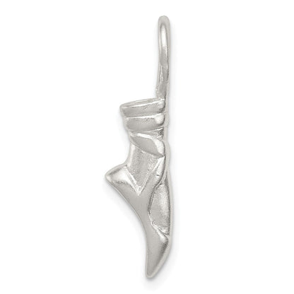 Sterlingsilber Ballett Slipper Charm