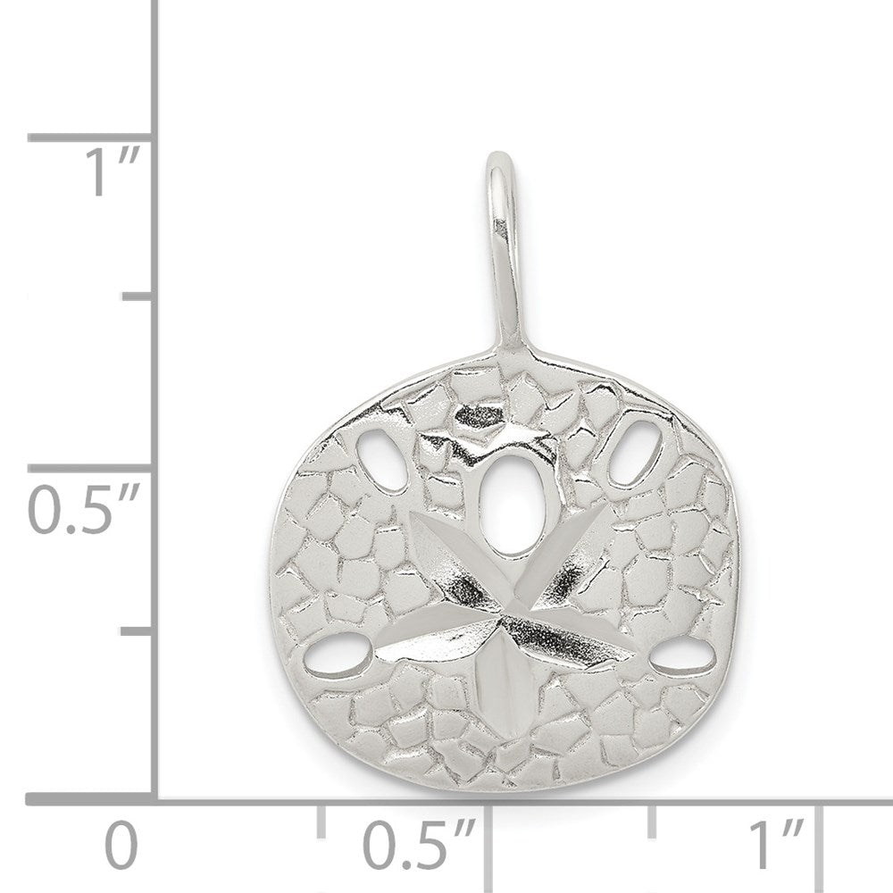 Sterlingsilber Sand Dollar Charm