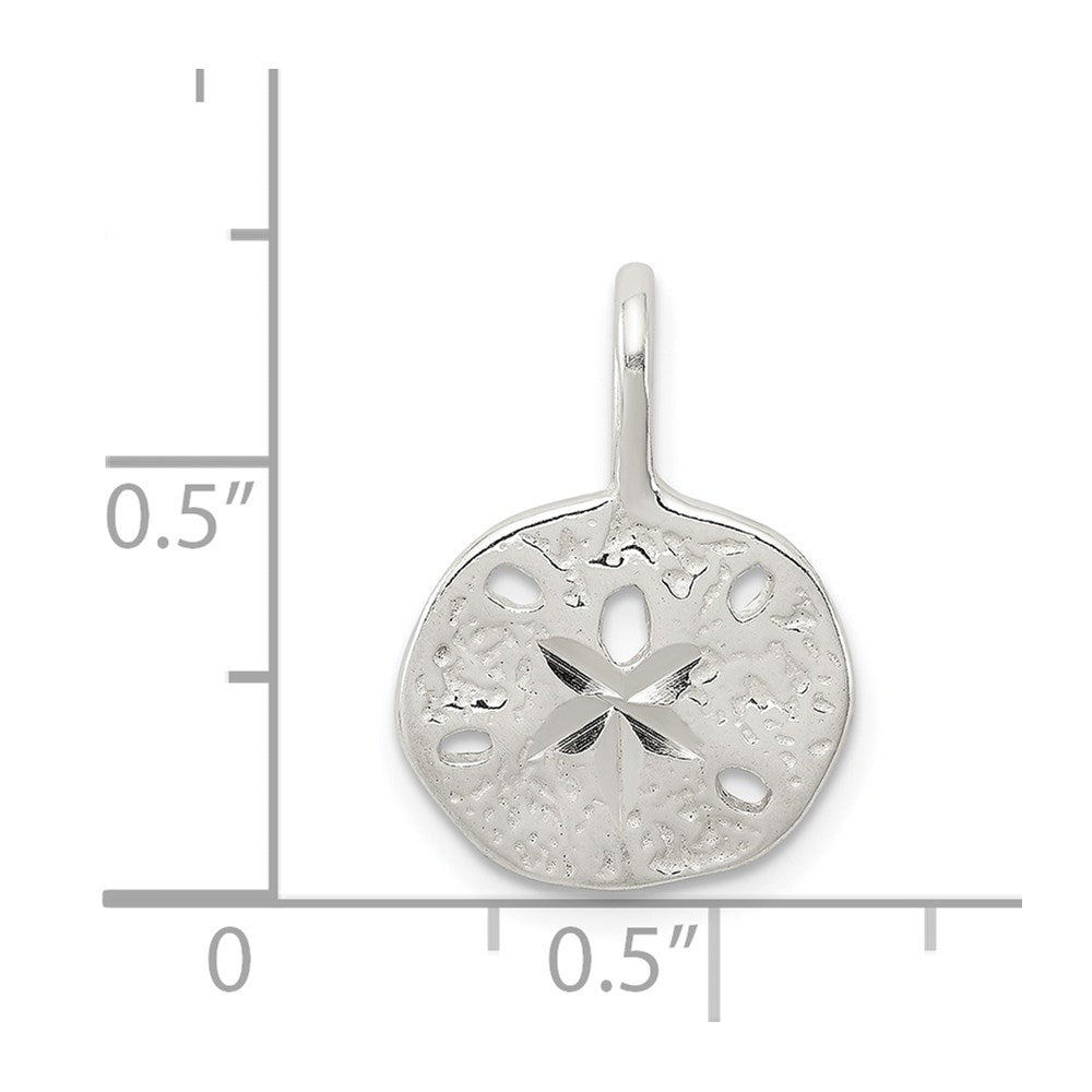 Sterlingsilber Sand Dollar Charm