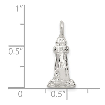 Sterlingsilber Leuchtturm Charm