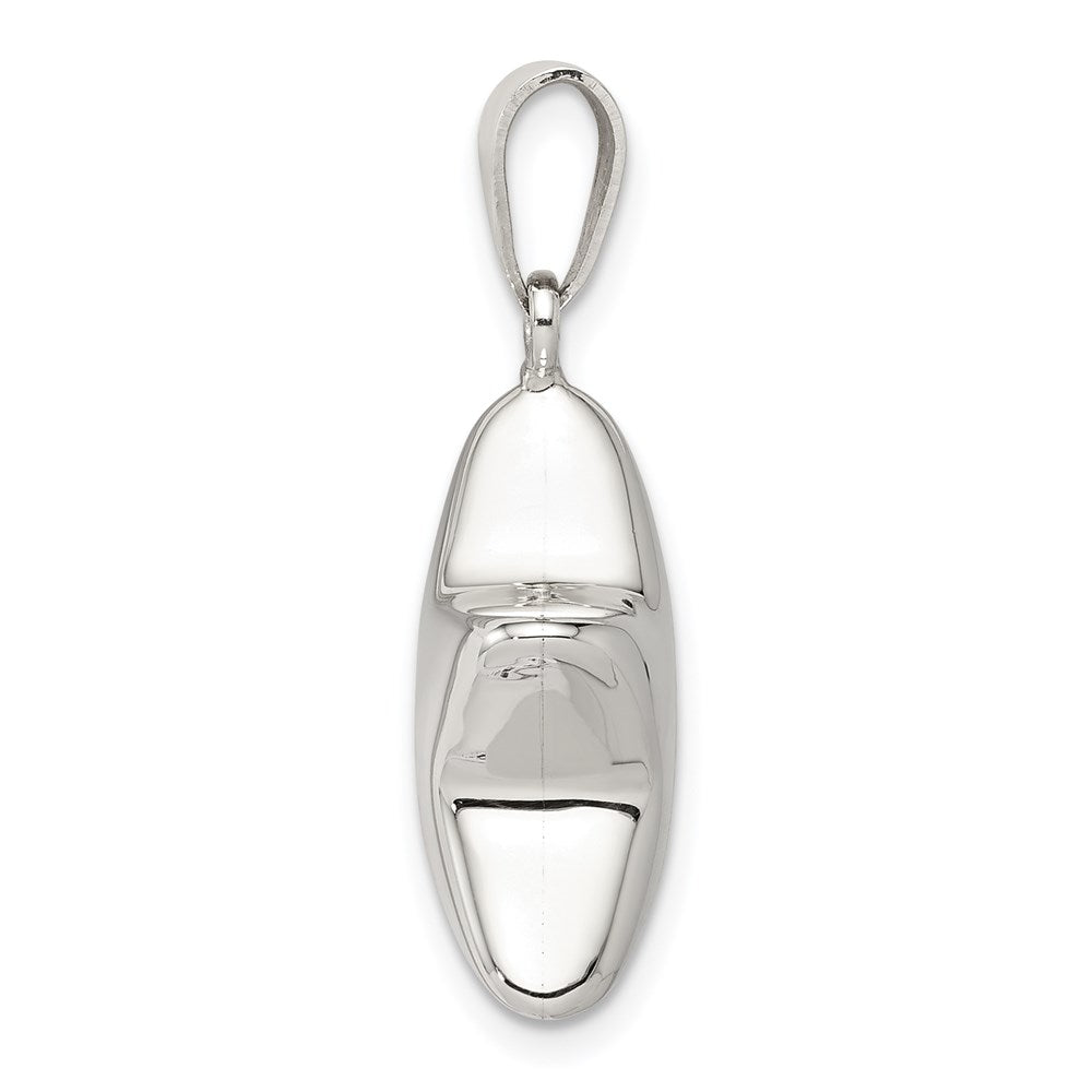 Sterlingsilber Rhodiniert Stern Charm