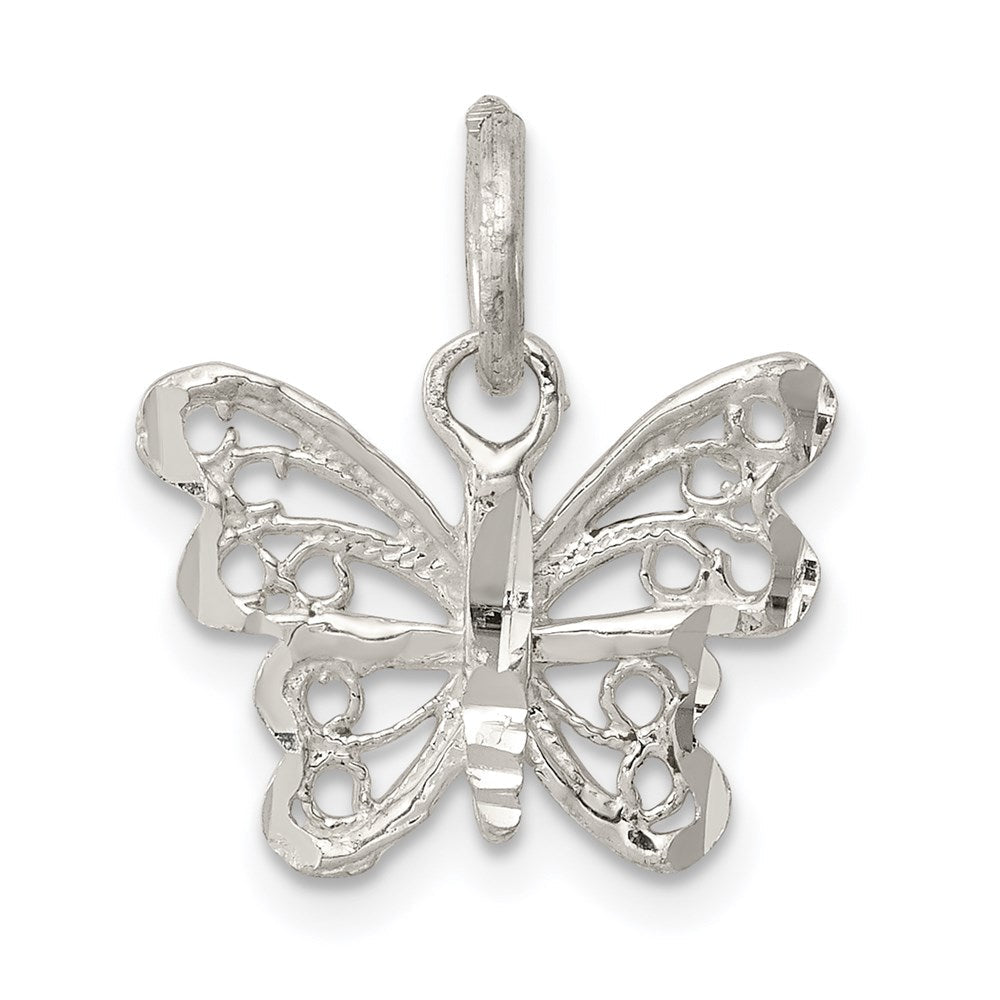 Sterlingsilber Schmetterling Charm