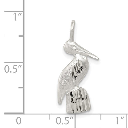 Sterlingsilber Pelican Charm