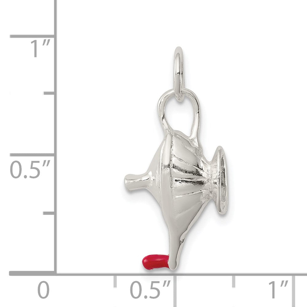 Sterlingsilber Lamp Of Knowledge Charm
