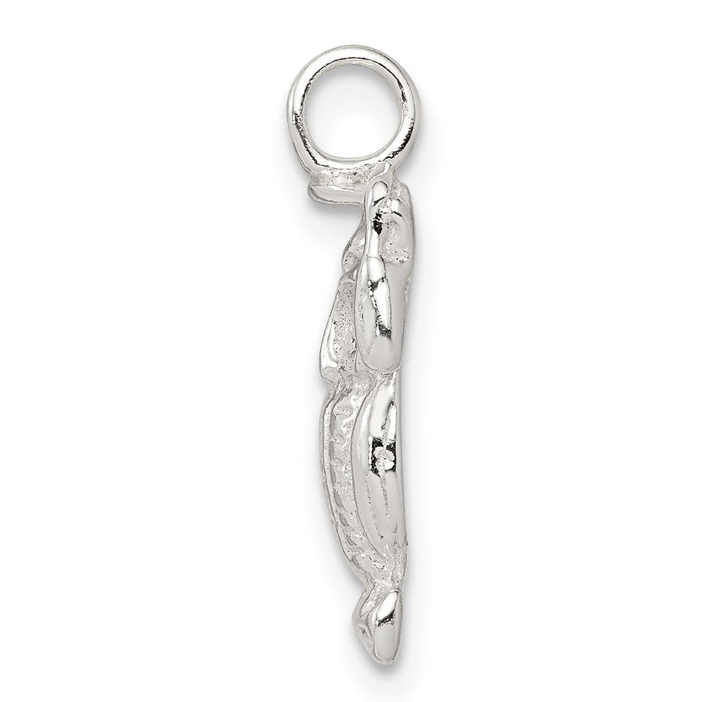 Sterlingsilber Abschluss Eule Charm