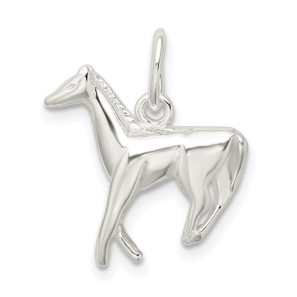 Sterlingsilber Pferd Charm