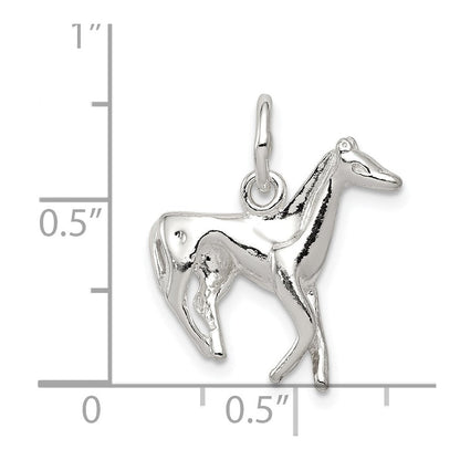 Sterlingsilber Pferd Charm
