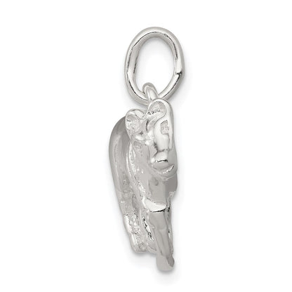 Sterlingsilber Wolf Charm