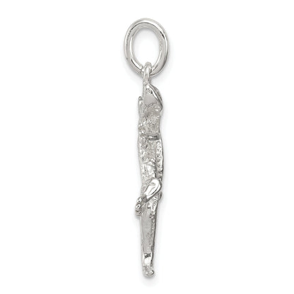Sterlingsilber Lizard Charm