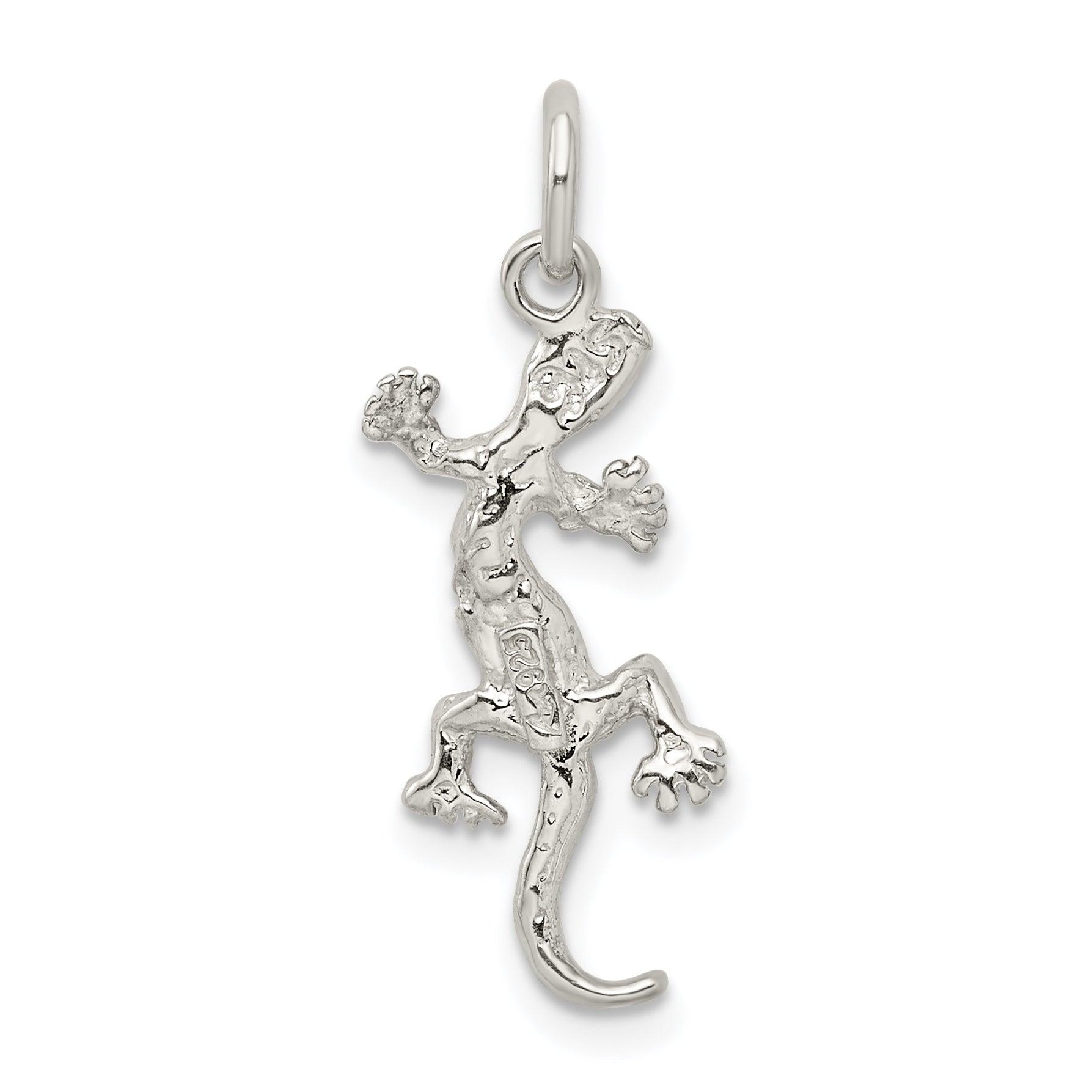 Sterlingsilber Lizard Charm