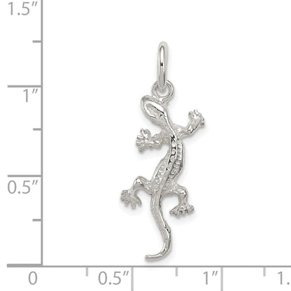 Sterlingsilber Lizard Charm
