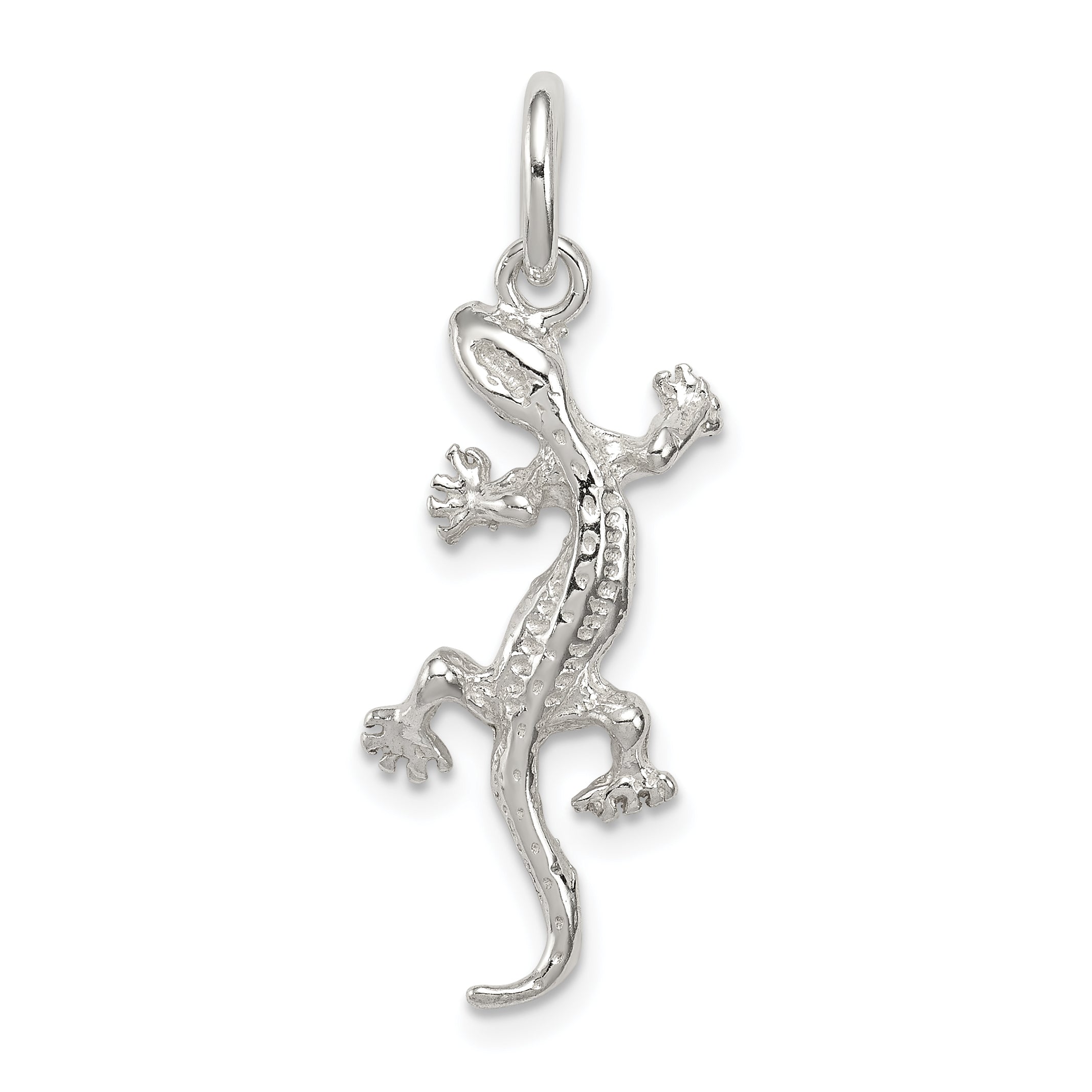 Sterlingsilber Lizard Charm