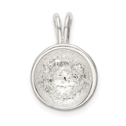 Sterlingsilber Baseball Charm