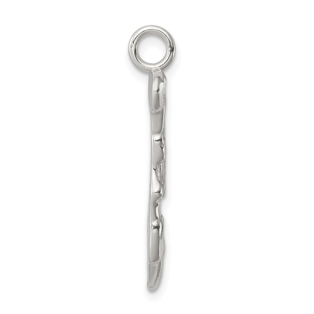 Sterlingsilber Cheerleader Charm